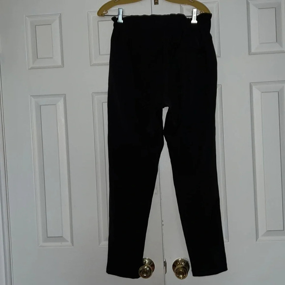 Revamped paper bag womens dress pants with pockets Sz L - Picture 4 of 10